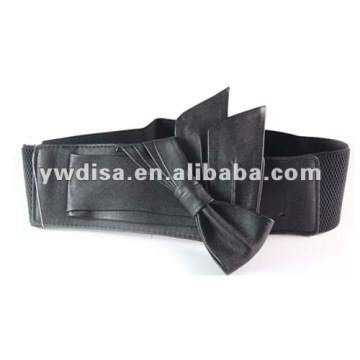 Fashion Lady's Elastic Belt No Buckle Elastic Belt